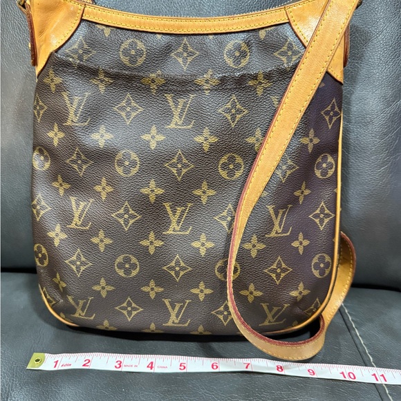 Pre-owned:100% Authentic: Louis Vuitton Monogram Brown Tan Crossbody Bag - Picture 1 of 16
